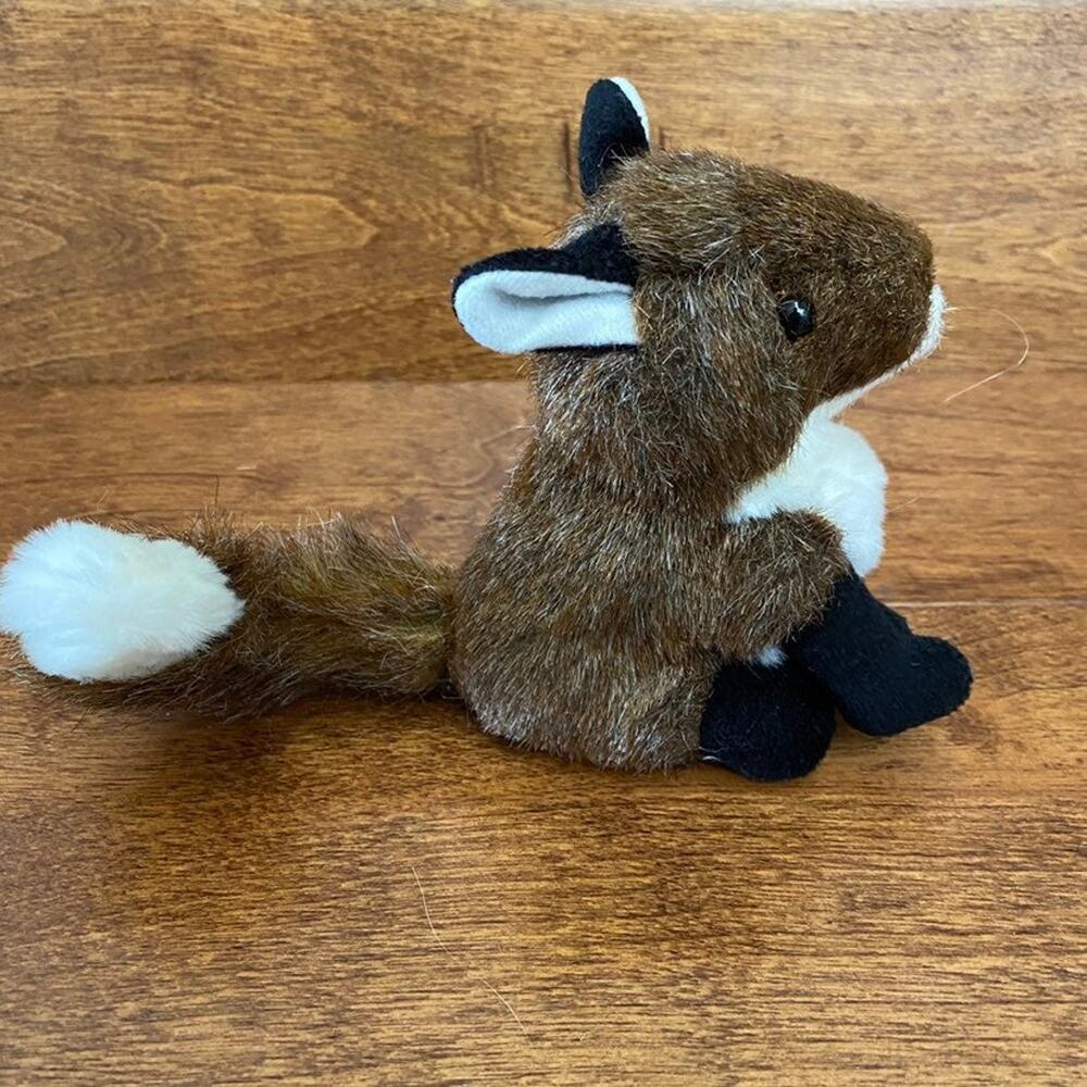 FOLKMANIS Red Fox Mini Finger Puppet Realistic Plush Animal Small - Picture 2 of 5